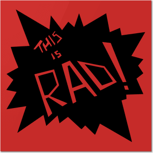 This Is Rad! Podcast Posters and Art